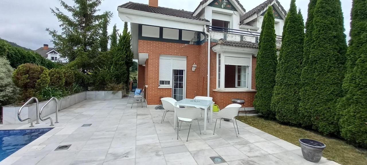 Chalet Con Piscina, Sauna Y Jacuzzi Cerca Del Mar A Media Hora De Bilbao Y Santander El Puente (Cantabria) Exterior foto